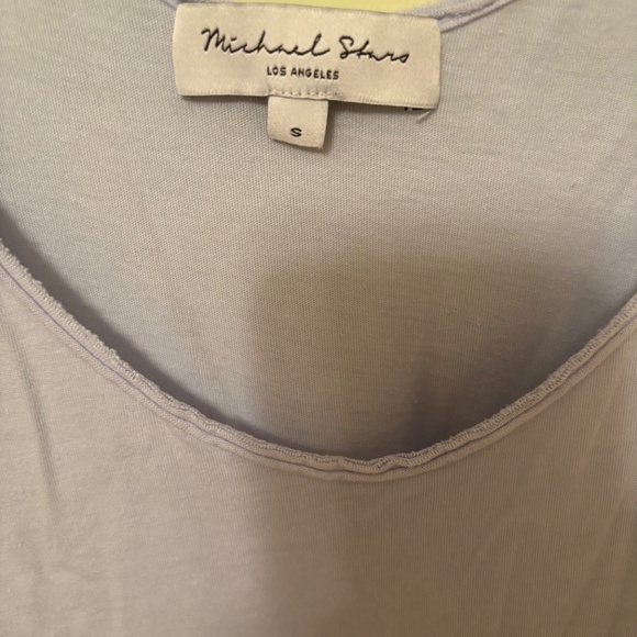 New Michael Stars Light Blue Tank Dress - Picture 2 of 3